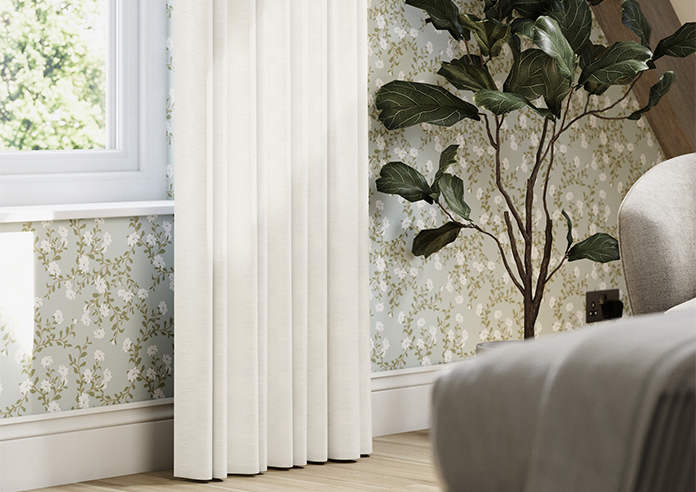 Faux Silk, Natural - Made to Measure Curtains - Image 5